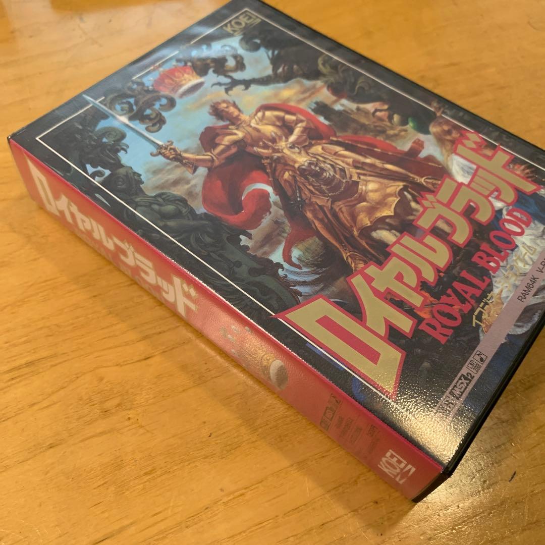 MSX2 【蒼き狼と白き雌鹿〜元朝秘史〜】【ロイヤルブラッド】【伊忍道】3点