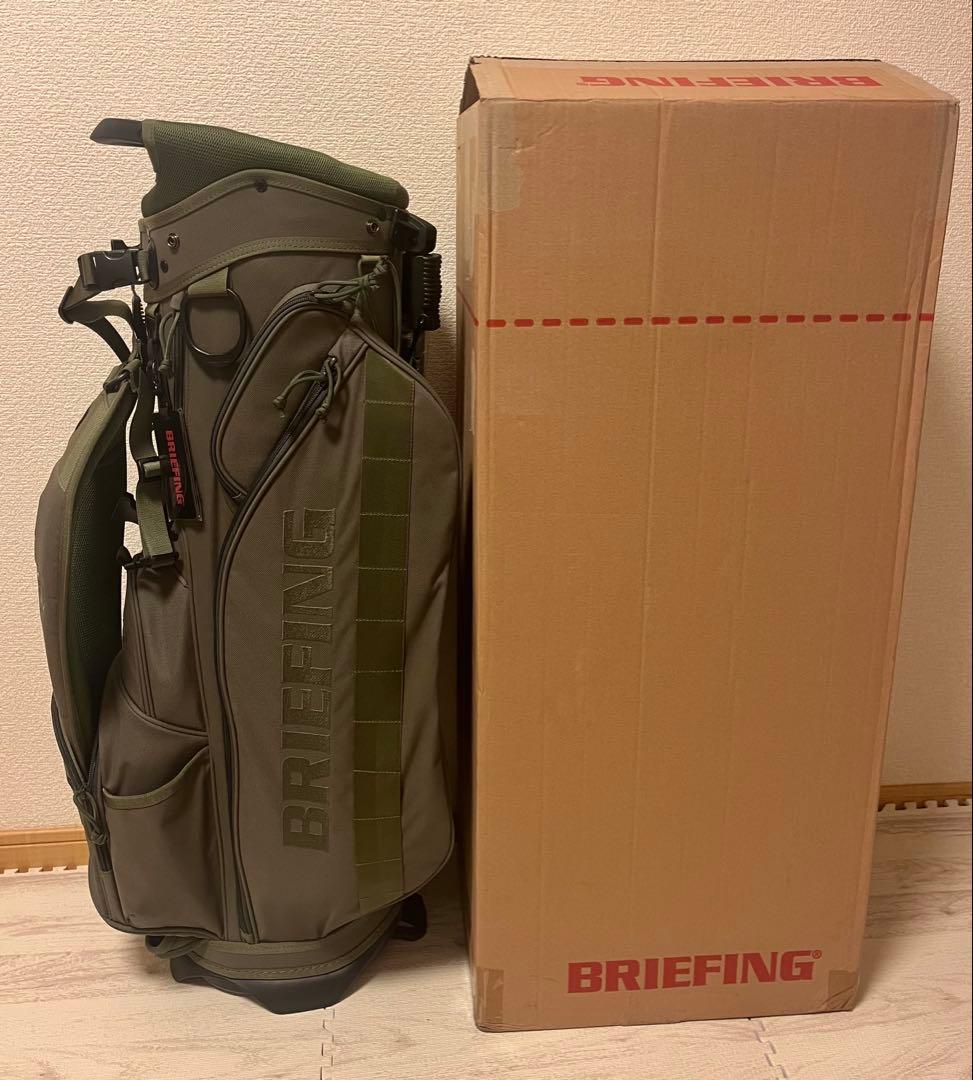 【新品】BRIEFING キャディバッグ CR-4 #04 レンジャーグリーン