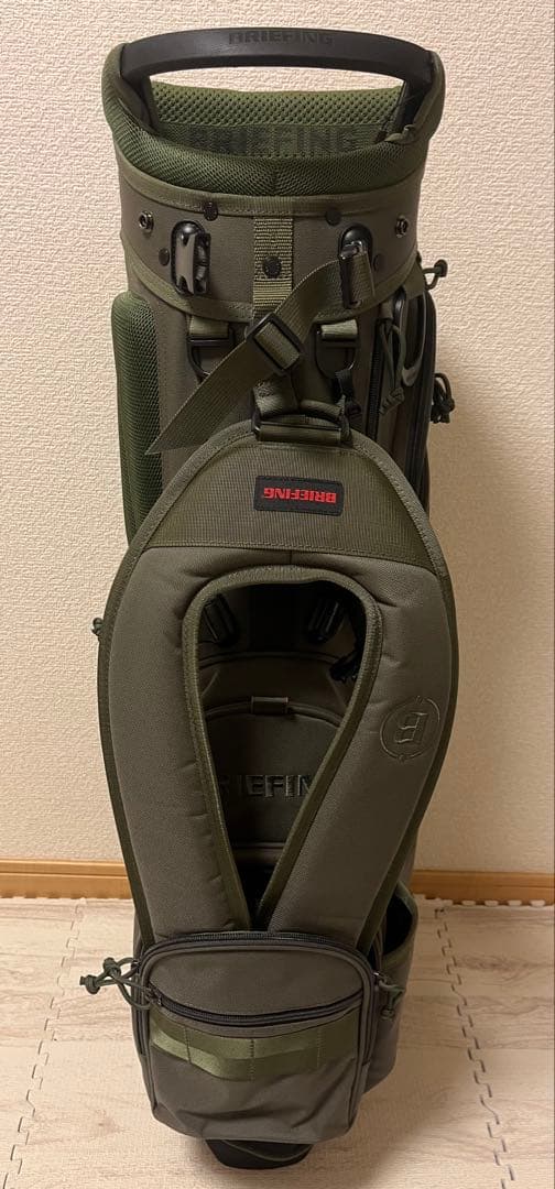 【新品】BRIEFING キャディバッグ CR-4 #04 レンジャーグリーン