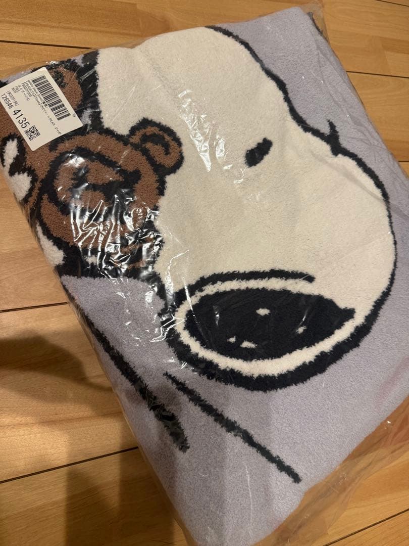 新品未開封★ジェラートピケ スヌーピー マルチカバー ネイビー ジェラピケ