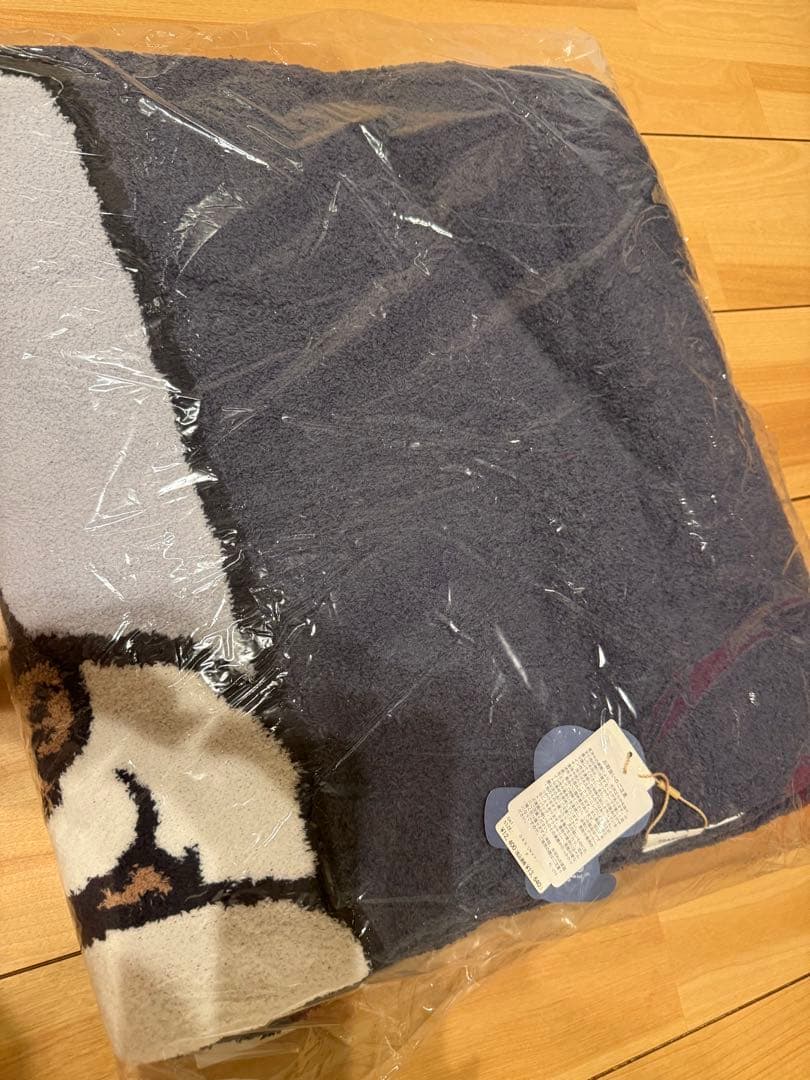 新品未開封★ジェラートピケ スヌーピー マルチカバー ネイビー ジェラピケ