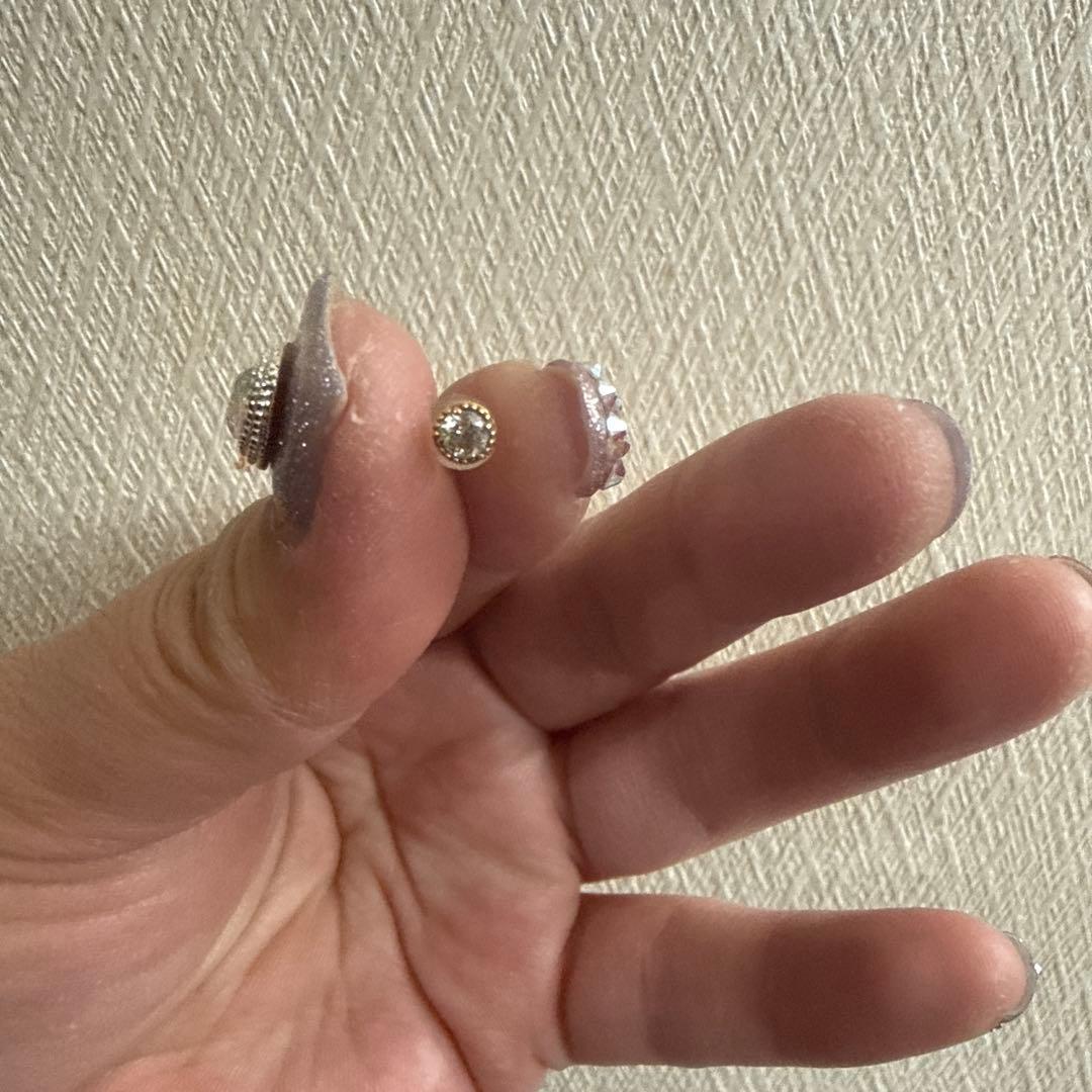 ダイヤモンド　ピアス　ジュエリーツツミ　片耳のみ0.13ct