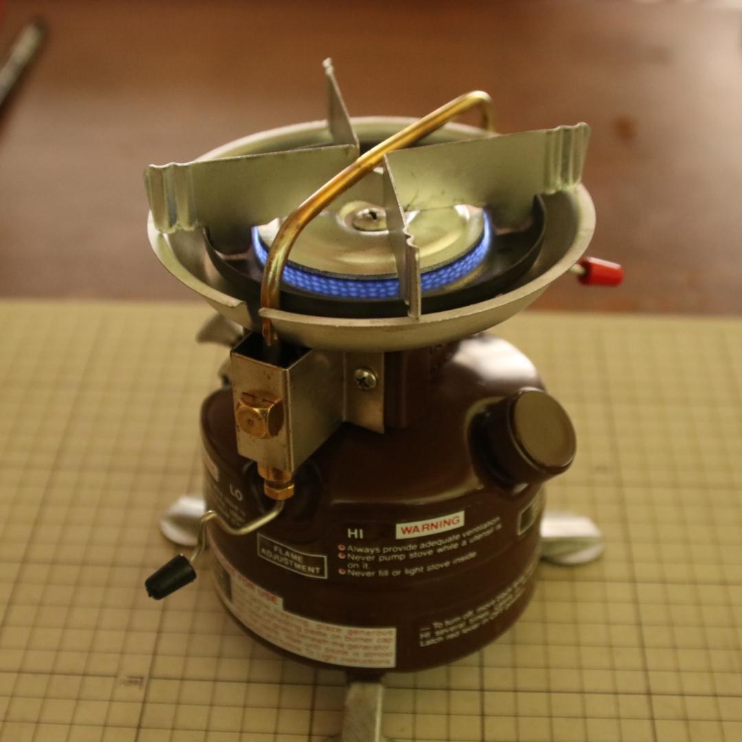 値下げ　美品　希少　ヴィンテージ　コールマン 400 茶ピーク１　No.41