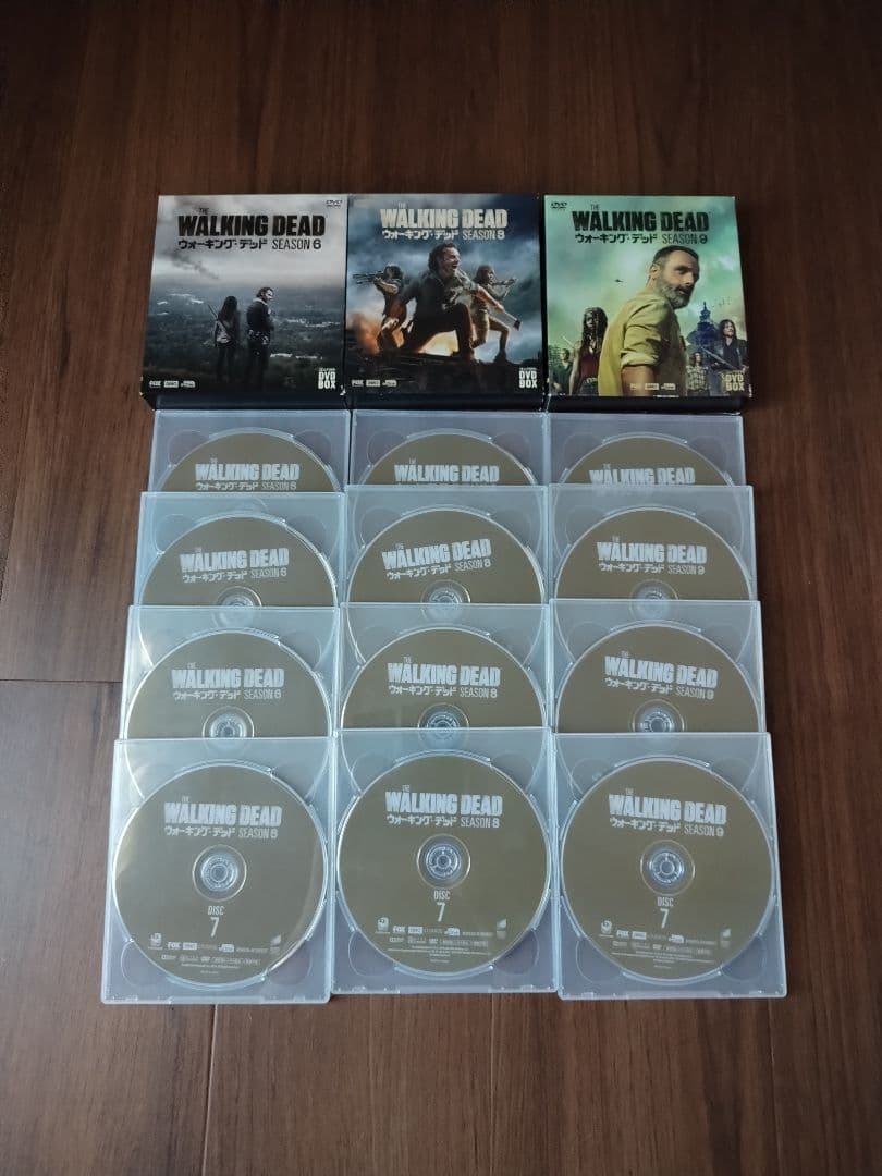 ウォーキング・デッド DVD BOX SEASON 6・8・9 まとめ売り