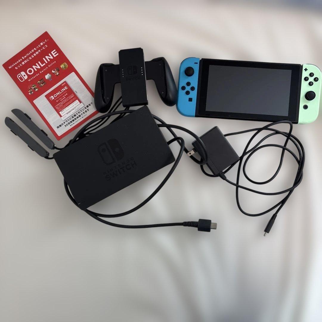 Nintendo Switch 本体 青/緑 Joy-Con付き