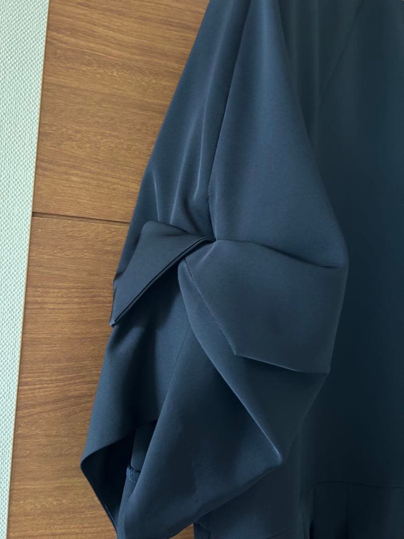 ネイビー オールインワン ドルマンスリーブ