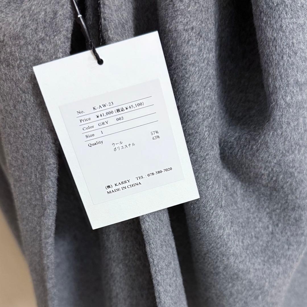 【新品・タグ付き】KARRY キャリー ウールロングコート