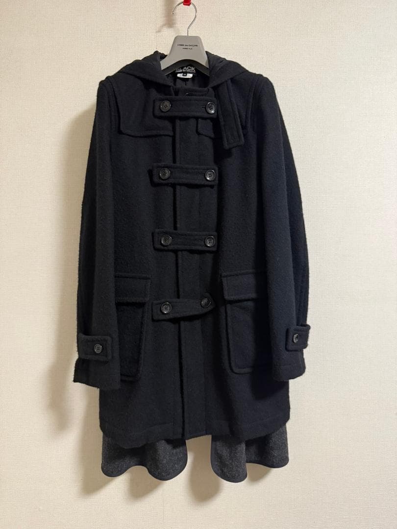 BLACK COMME des GARCONS　縮絨ダッフルコート
