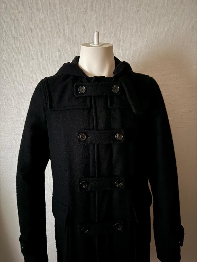 BLACK COMME des GARCONS　縮絨ダッフルコート