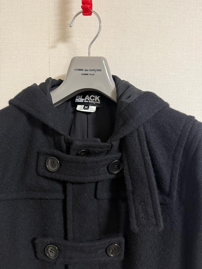 BLACK COMME des GARCONS　縮絨ダッフルコート