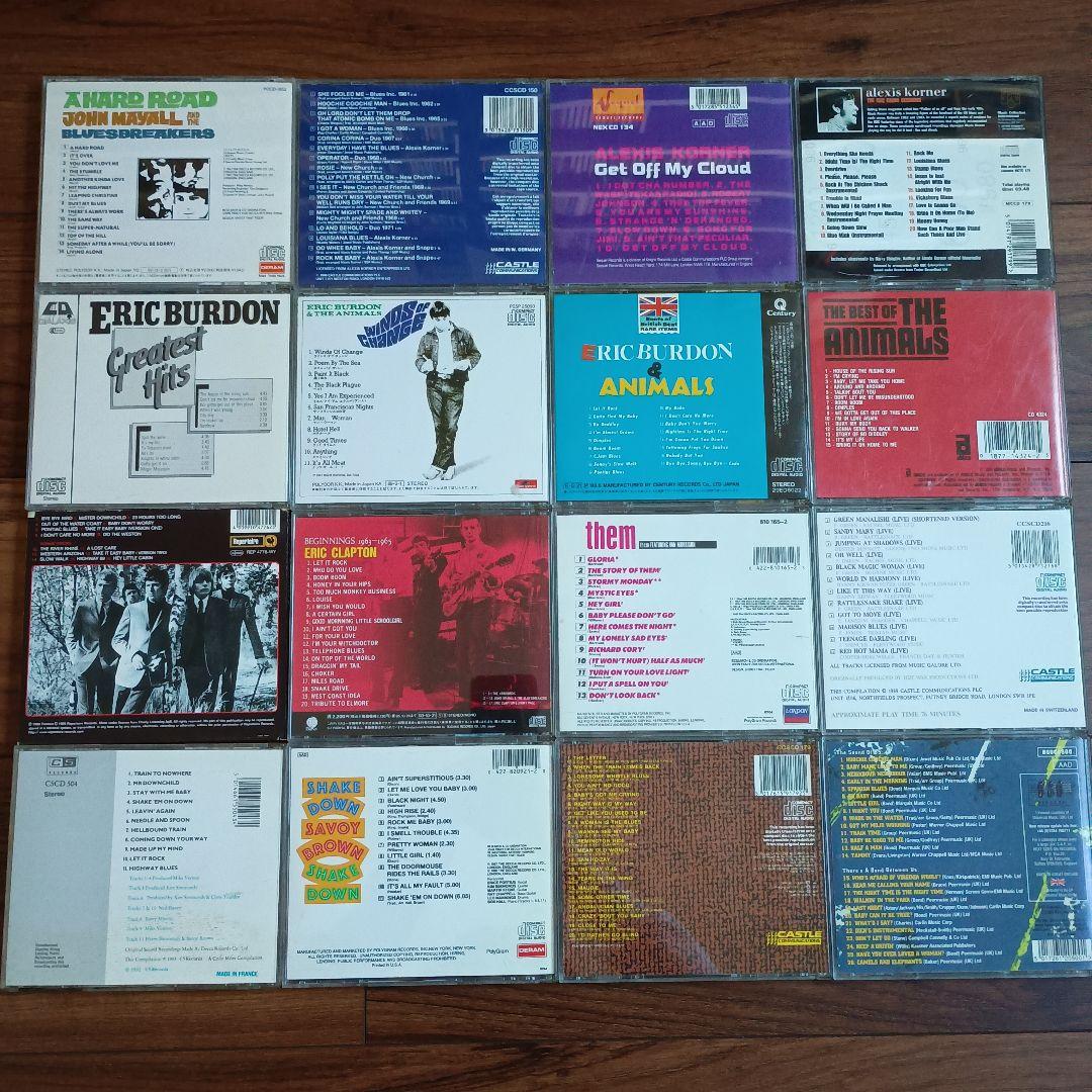 ブリティッシュブルーズロック関連　中古CD16枚まとめ売り