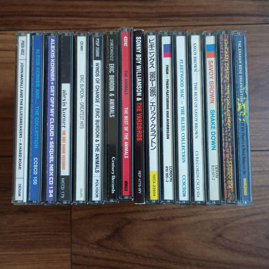 ブリティッシュブルーズロック関連　中古CD16枚まとめ売り