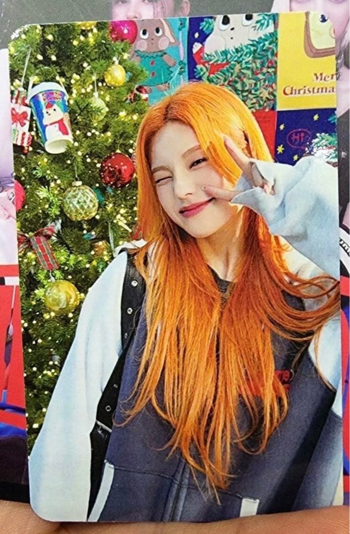 itzy  イェジ　MBC 歌謡大祭典  サノク　トレカ