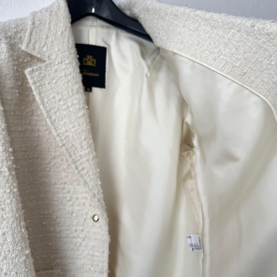 DRAWER 25SS ツイードテーラードジャケット