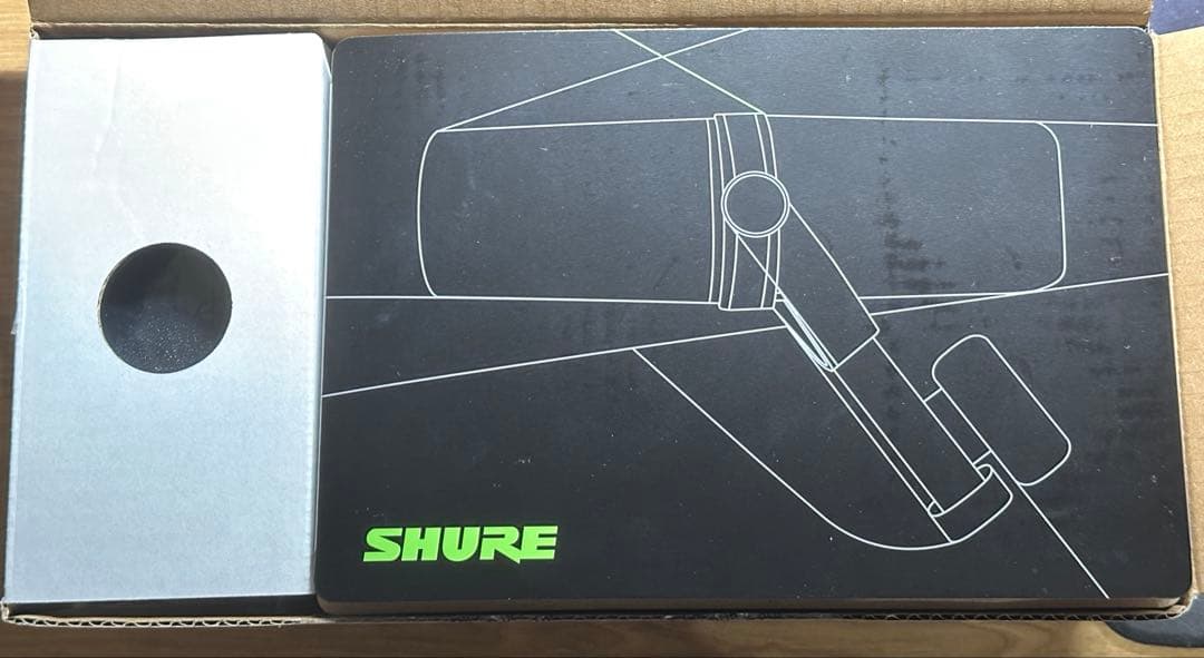 ［正規品］SHURE SM7B プリアンプ付き ダイナミックマイク 美品