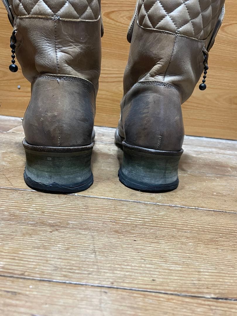 alfredoBANNISTERセンターZIP Wライダースブーツ　セット