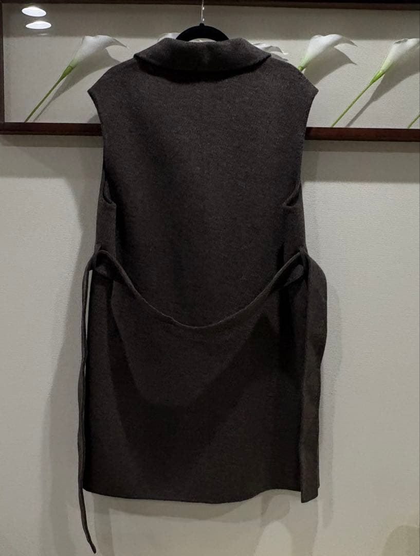 新品★theoryluxe ロングベスト　カシミヤ混　ジレ