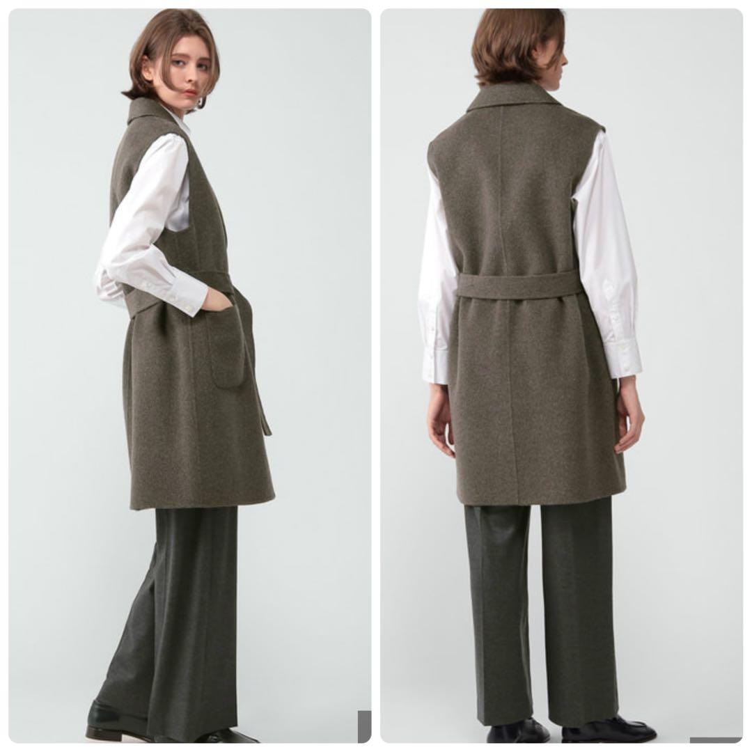 新品★theoryluxe ロングベスト　カシミヤ混　ジレ