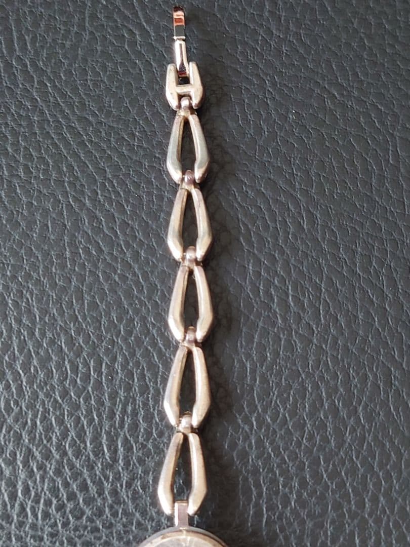 4℃ レディース腕時計 シルバー925　カットガラス