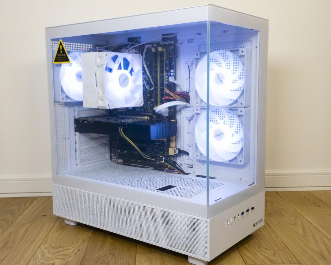 白ゲーミングPC i7-4770/GTX1060/SSD480GB