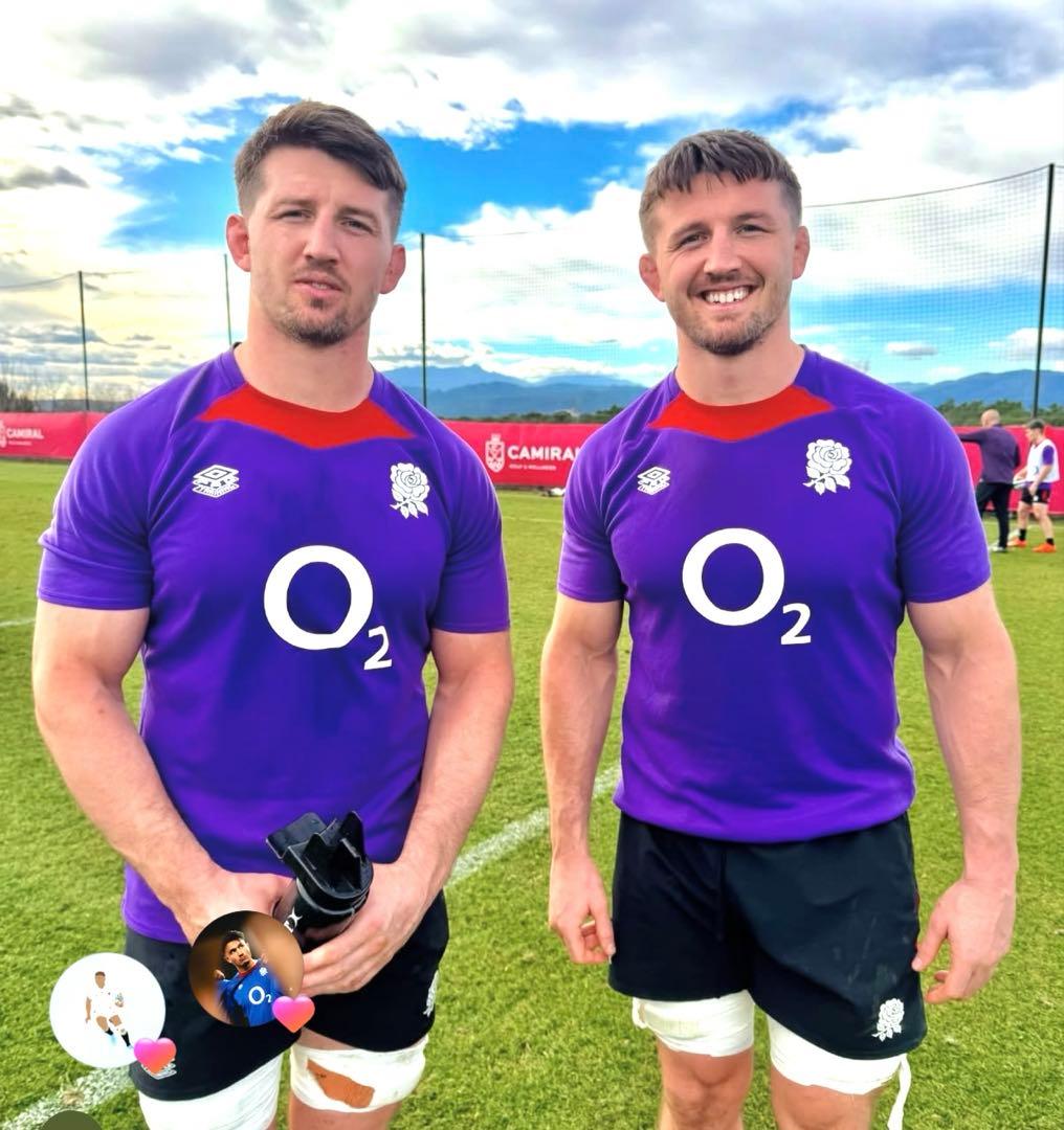 イングランド代表 ラグビー　パープル トレーニングウェア