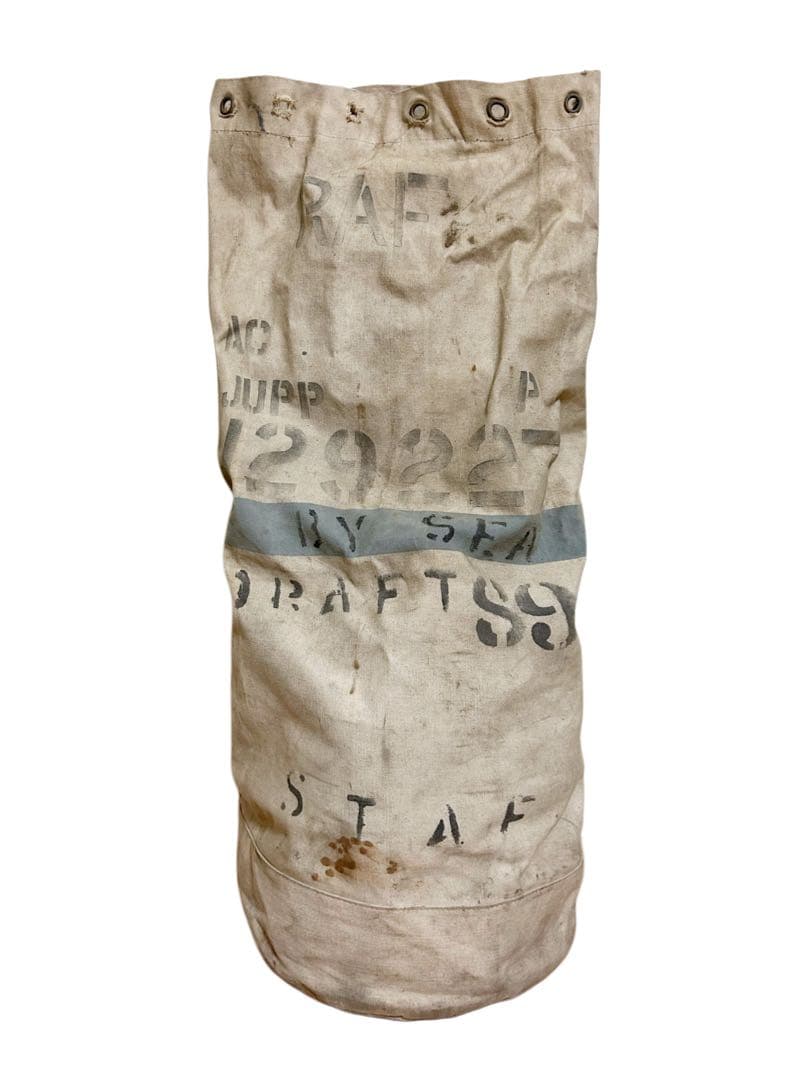 40s ビンテージ RAF ロイヤルエアフォース キットバッグ ブロードアロー