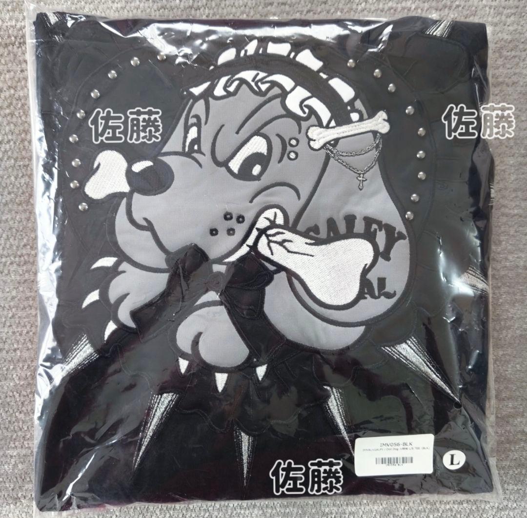 IMVAL×GALFY / Doll Dog 大萌袖 L/S TEE［BLK］