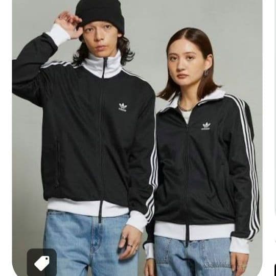 極美品✨️adidasジャージ ベッケンバウアー ブラック ホワイト 黒 白 S