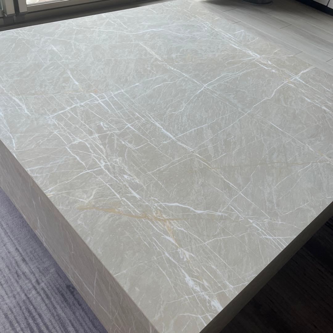 LOWYA 大理石調センターテーブル