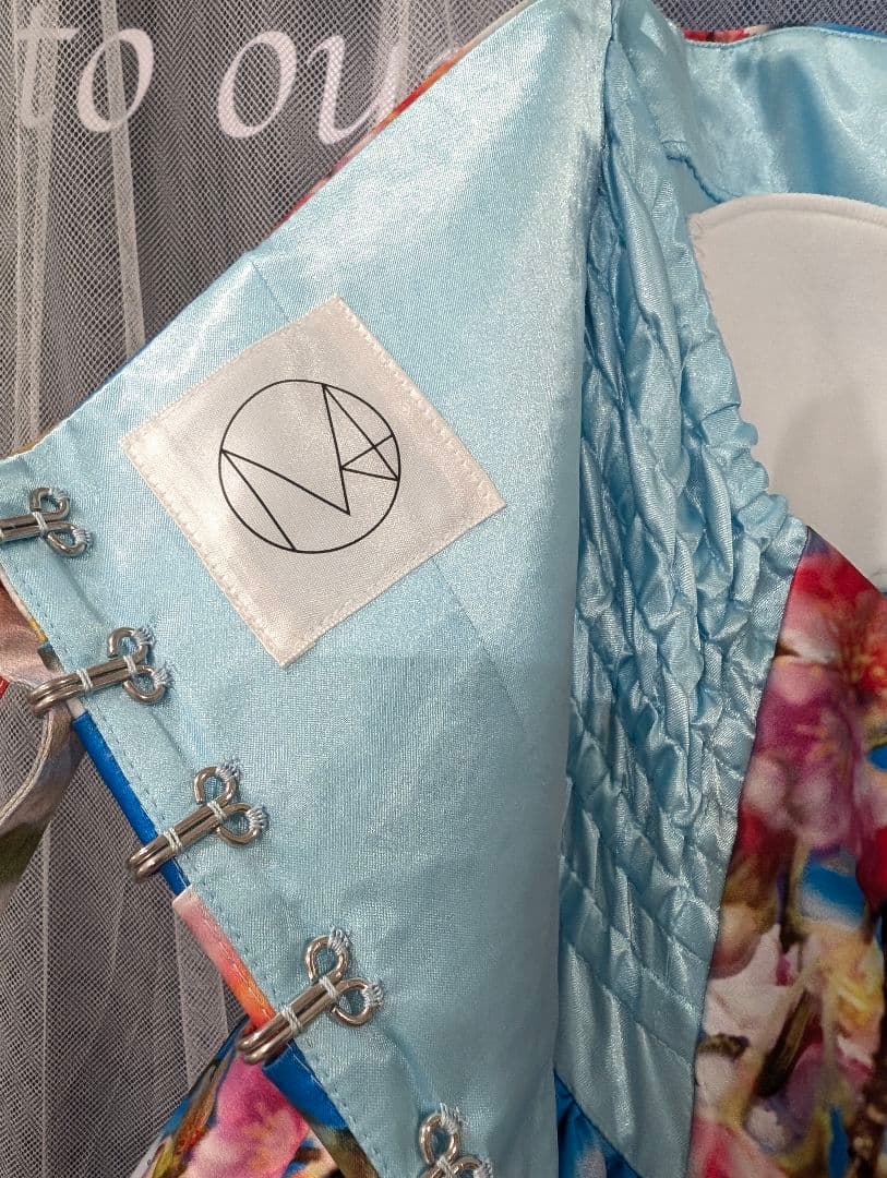 M / mika ninagawa 蜷川実花 カラードレス ニナガワミカ　ブルー