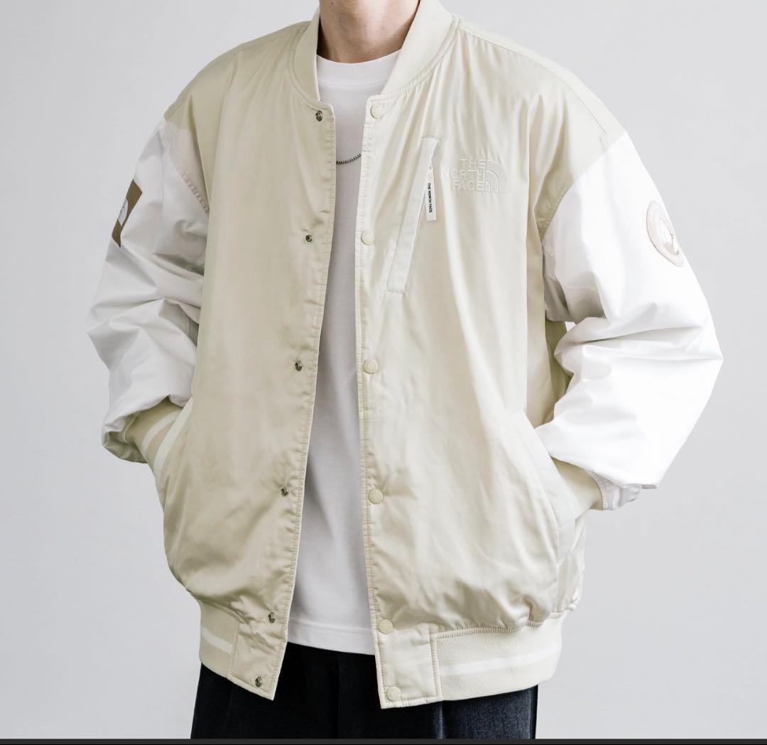 軽量！THE NORTH FACE ホワイト スタジャンMサイズ