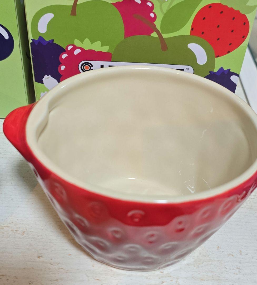 ∞ルクルーゼ∞ミニブルーベリー&ミニストロベリー　陶器キャニスター 2個セット