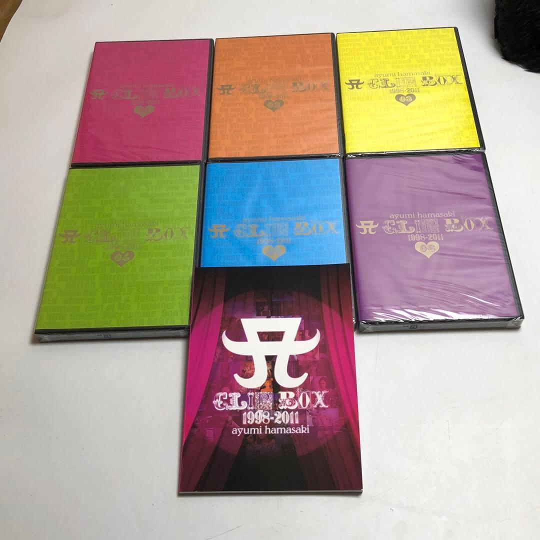 DVD未開封品 浜崎あゆみ A CLIP BOX 1998-2011 6枚組