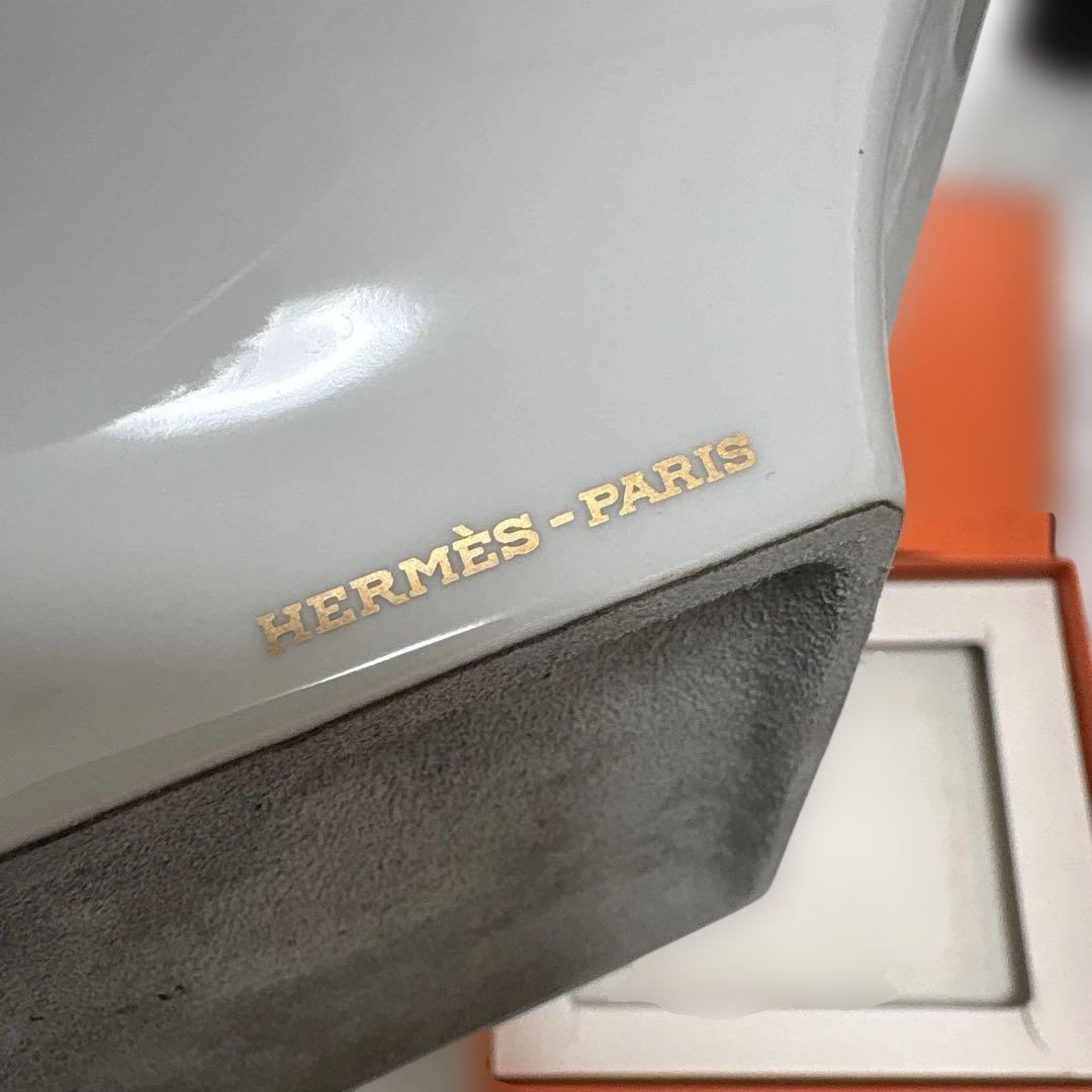 HERMES エルメス アッシュトレイ 灰皿 スクエア トレイ 角皿 犬