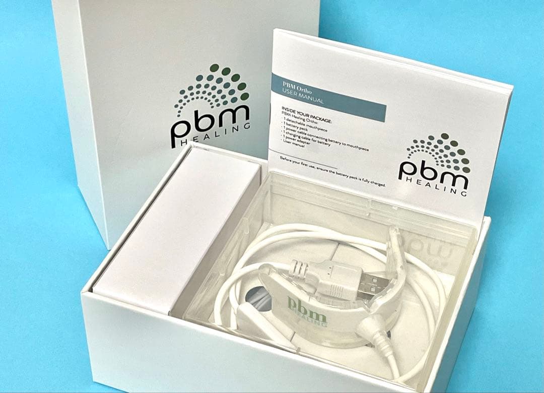 pbm ヒーリングOrtho OE-01 拡張型 歯列矯正光加速装置【消毒済】