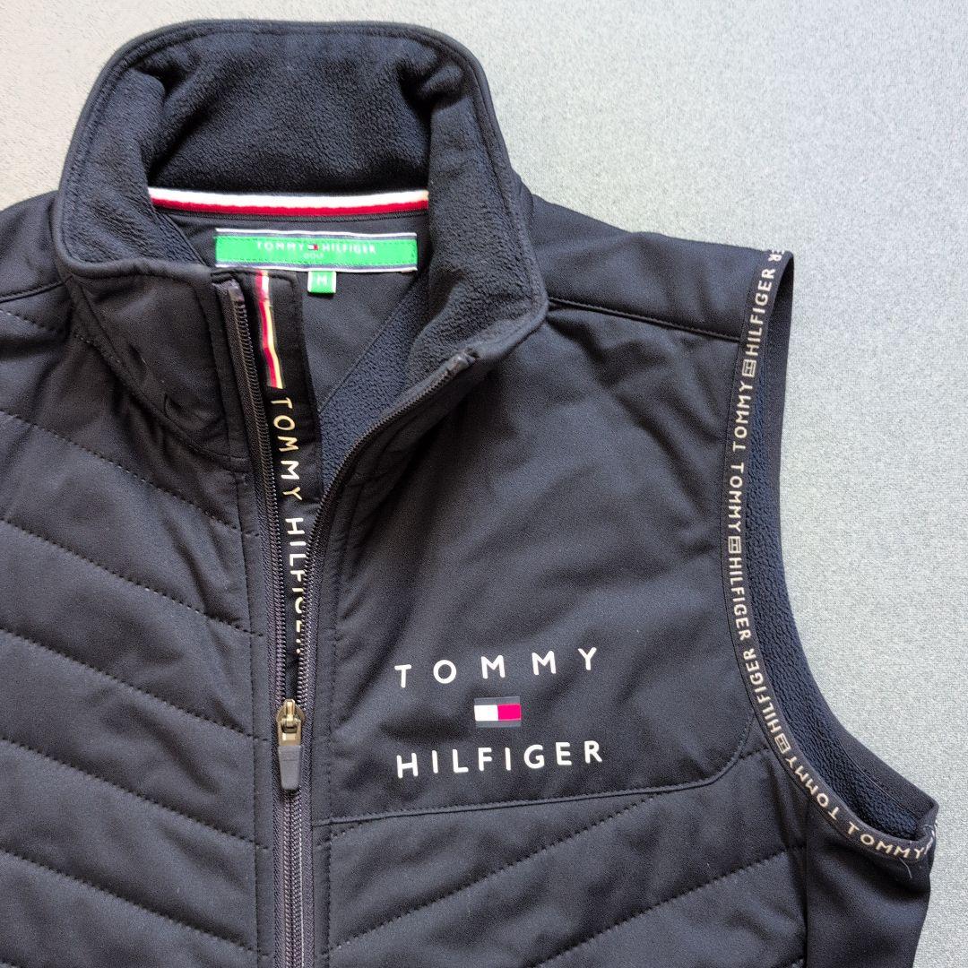 【極美品】トミーヒルフィガーゴルフ　裏起毛ダウンベスト　M