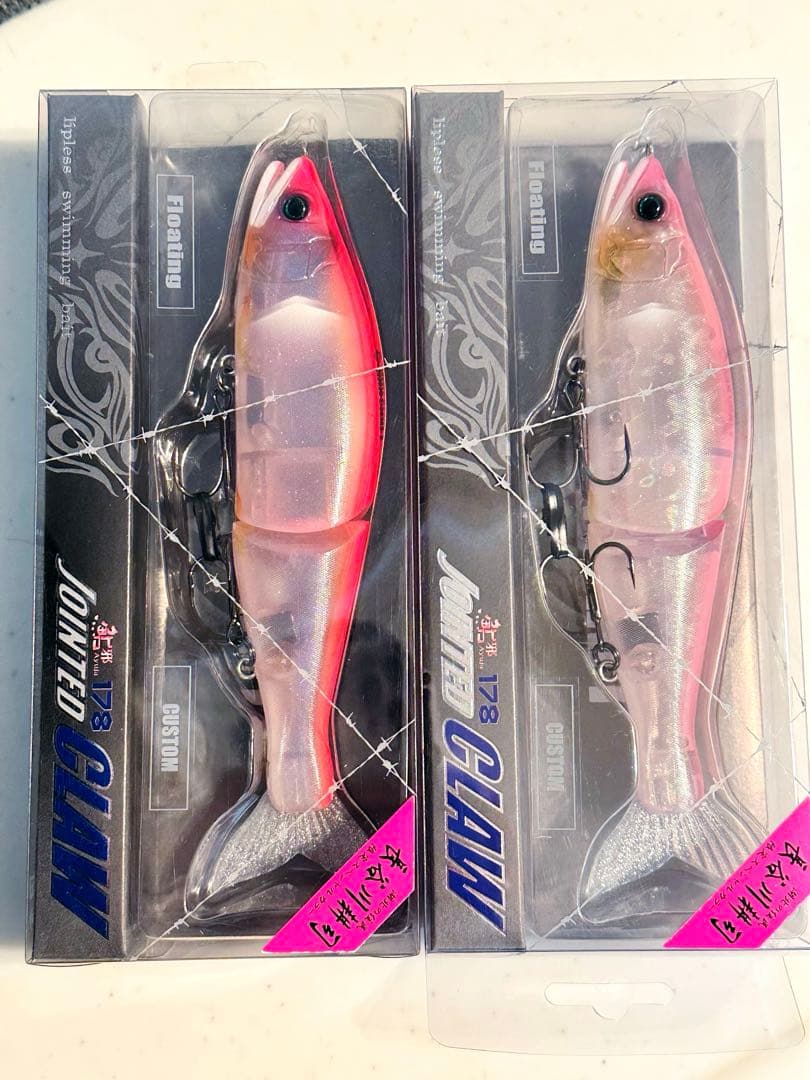 ガンクラフト ジョイクロ178F カスタム 長谷川ピンク ( シフト 183 )