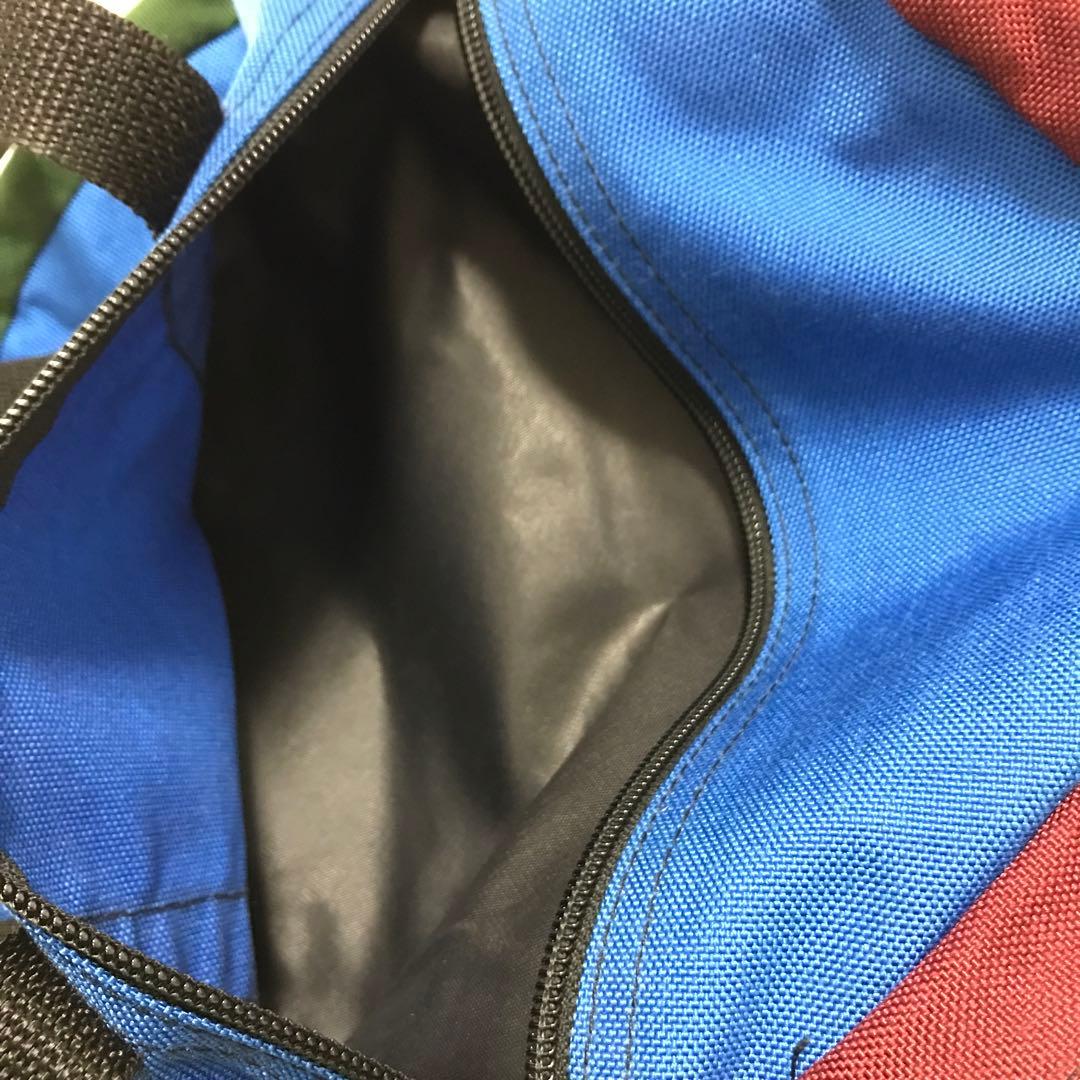 90'sビンテージ！アメリカ製 Pitkin CLOTHINGマルチカラーバッグ