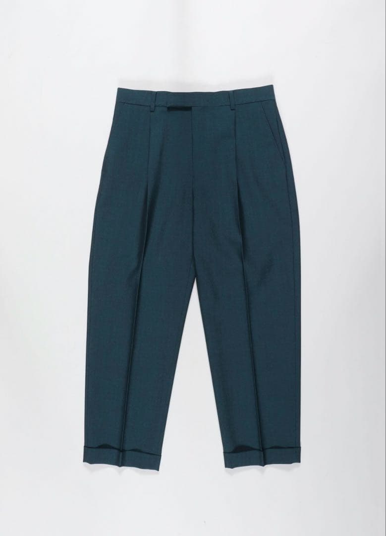 スーツ WACKOMARIA DORMEUIL PLEATED TROUSER