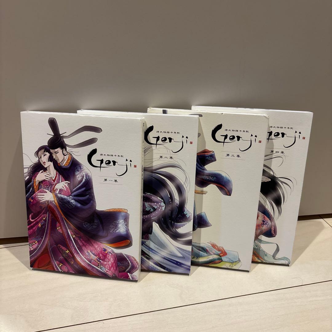 【初回限定生産版】 源氏物語千年紀 Genji DVD 全4巻セット 特典封入