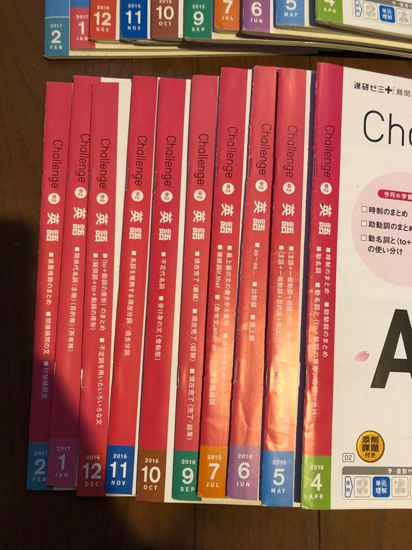 Challengeシリーズ 英語・国語・数学 2016年度版