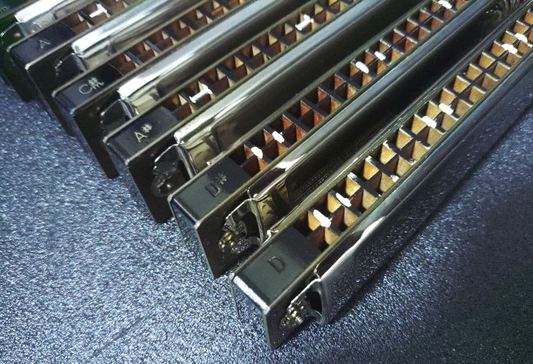 TOMBO ハーモニカ 11本セット