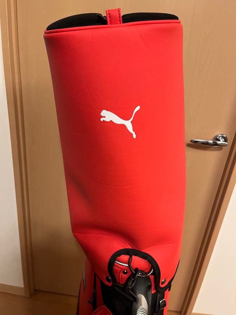 PUMA キャディバッグ レッド