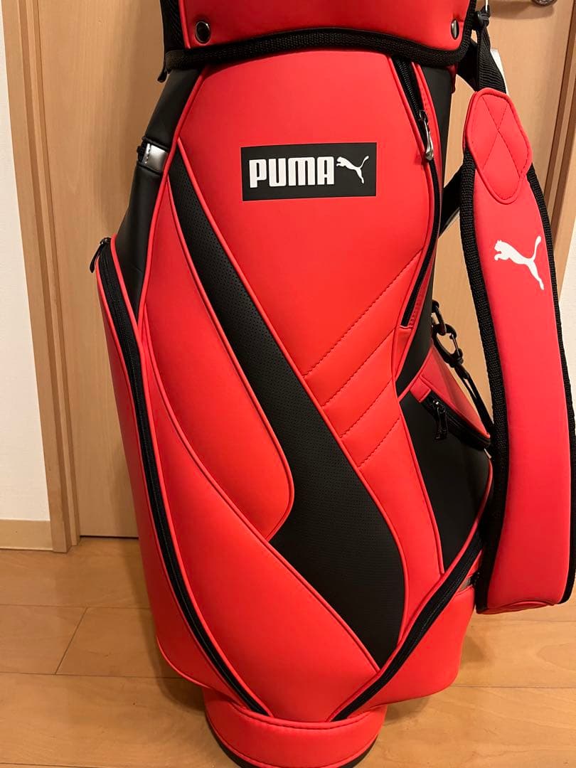 PUMA キャディバッグ レッド