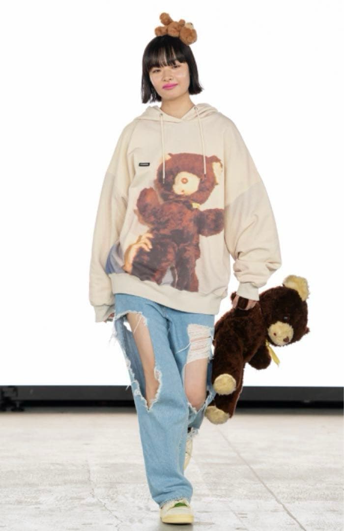 レア美品✨Little sunny bite bear hoodie パーカー