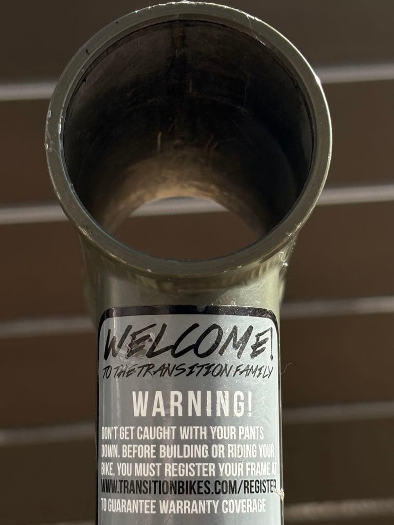 値下げ可。訳ありTransition PBJ Sサイズ フレームのみ