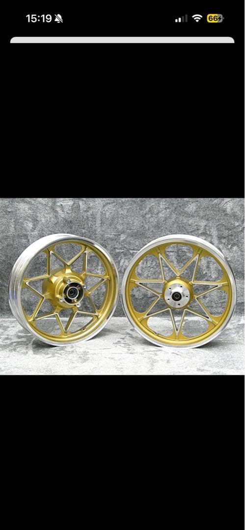 ゼファーχ　キャスト　ホイール　１８インチ　ゼファー　セブンスター　新品未使用