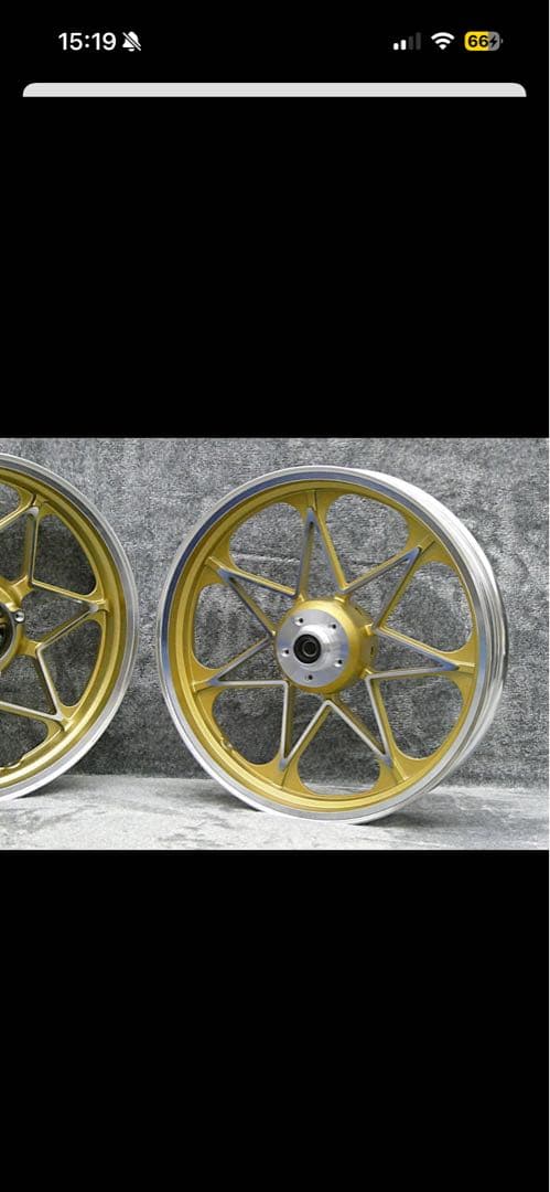 ゼファーχ　キャスト　ホイール　１８インチ　ゼファー　セブンスター　新品未使用