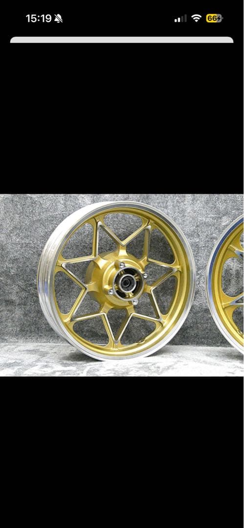 ゼファーχ　キャスト　ホイール　１８インチ　ゼファー　セブンスター　新品未使用