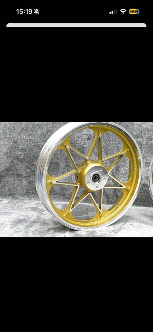 ゼファーχ　キャスト　ホイール　１８インチ　ゼファー　セブンスター　新品未使用